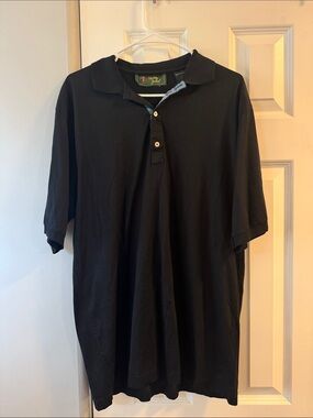 Bobby Jones Black Men's Polo Shirt